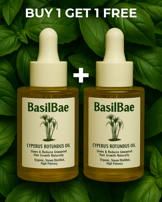 Basilbae Serum to Reduce Hair Growth