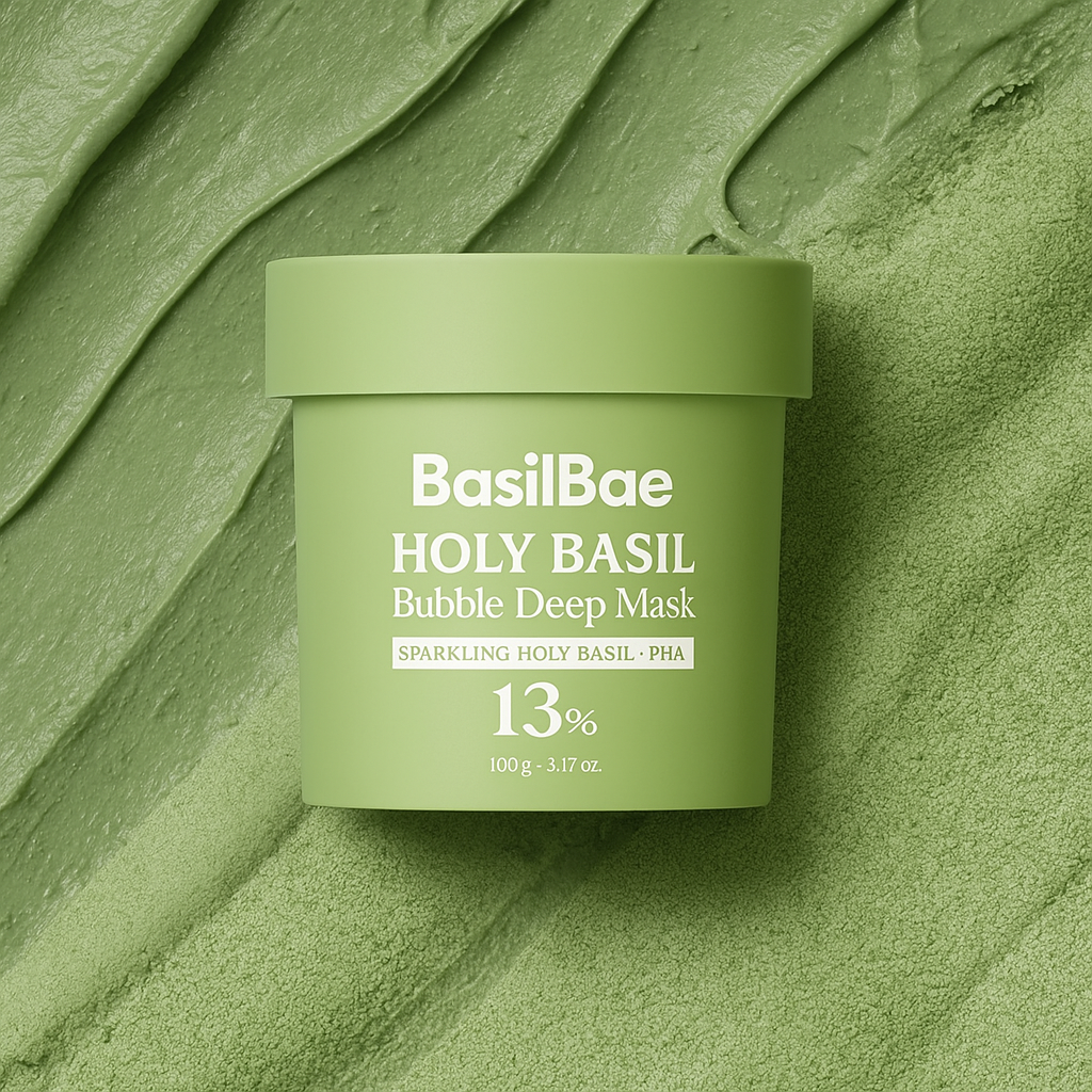 Basil Bubble Deep Mask