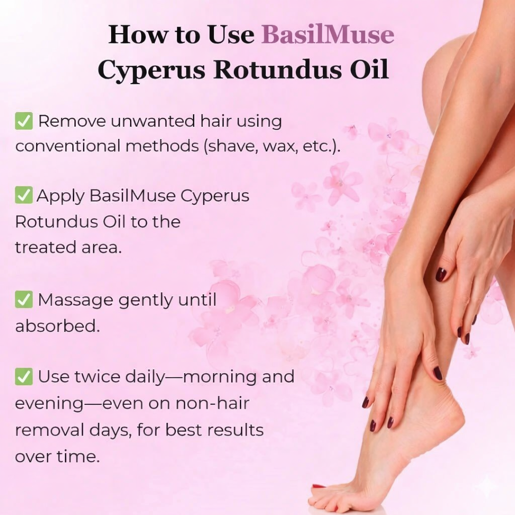 Basilmuse Cyperus Oil