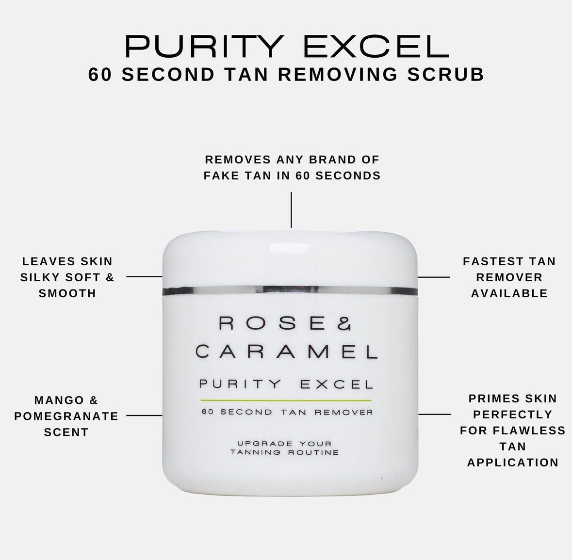 Rose & Caramel 60 Tan Remover